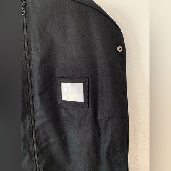 Authentic Chanel Fabric Gussetted Black Garment Bag -  Full Length - Picture 3 of 8